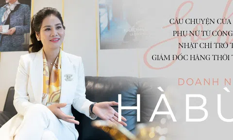 Doanh nhân Hà Bùi: Từ cô công nhân nhặt chỉ đến CEO thời trang Sohee