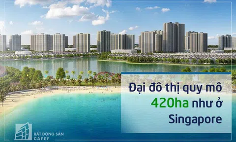 Lộ diện những hình ảnh đầu tiên, hình dung về một đại đô thị như ở Singapore tại VinCity Ocean Park như thế nào?