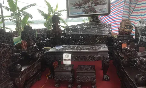 Bỏ 1 triệu USD mua 4 bộ bàn ghế: Thương lái Tàu càn quét hàng độc trên đất Việt