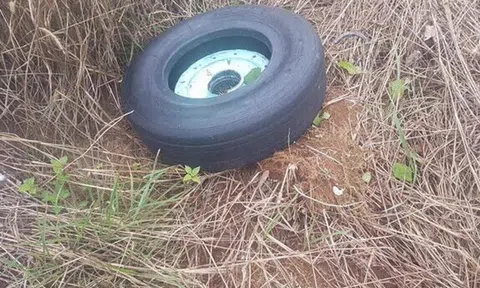 Tìm thấy 1 lốp tàu bay Vietjet bị sự cố tại Buôn Ma Thuột