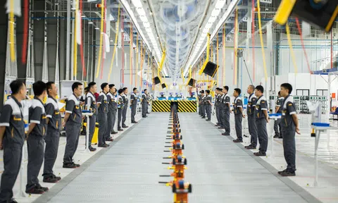 [Ảnh] Hé lộ những hình ảnh bên trong Nhà máy sản xuất xe máy điện thông minh của VinFast