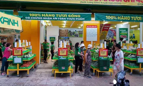 Bách hóa Xanh ra mắt siêu thị mở giữa lòng chợ