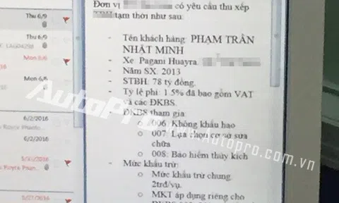 Lộ giá thật siêu xe Pagani Huayra của Minh "nhựa": Khác xa con số 78 tỷ đồng