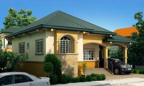 10 mẫu biệt thự 1 tầng 600 triệu đẹp nhất Việt Nam