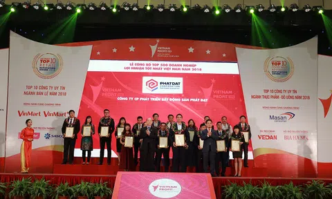 Phát Đạt lọt Top 500 doanh nghiệp lợi nhuận tốt nhất Việt Nam 2018