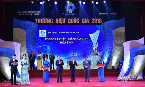 Tập đoàn Xây dựng Hòa Bình – nhà thầu xây dựng duy nhất  6 lần liên tiếp đạt Thương hiệu Quốc gia