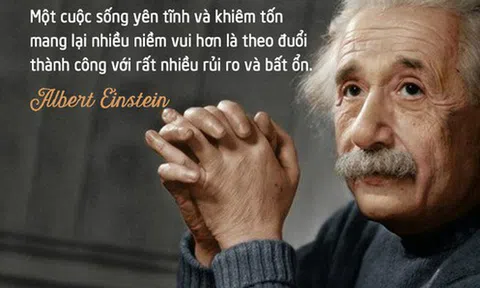 Điều bí mật trong công thức hạnh phúc được đấu giá tới 1,5 triệu USD của thiên tài Albert Einstein
