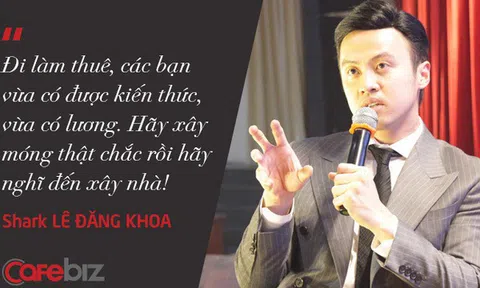 3 sinh viên Ngân hàng trình bày ý tưởng startup, Shark Khoa nhắn nhủ: Cứ học rồi đi làm lấy kinh nghiệm, khi ấy hẵng nghĩ đến chuyện khởi nghiệp!