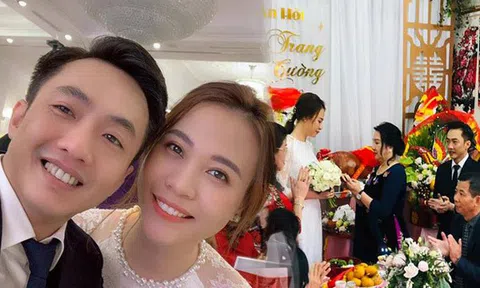 Cường Đô La và Đàm Thu Trang bất ngờ tổ chức đám hỏi