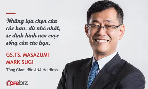 Sếp DN sở hữu hãng hàng không số 1 Nhật Bản nhắn nhủ giới trẻ Việt: Nên lập kế hoạch 10 năm cuộc đời, và đừng quên TIỀN là điều quan trọng số 1!