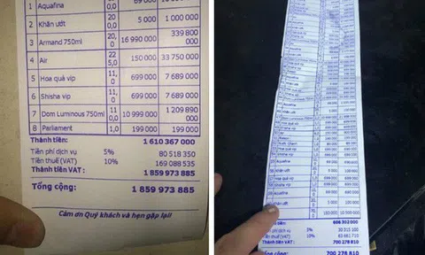 Hé lộ chủ chi hóa đơn đi bar gần 2 tỷ đồng ở Hà Nội