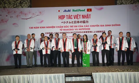 "Ông lớn" thực phẩm Nhật Bản bắt tay Nutifood đưa sữa Nhật vào Việt Nam
