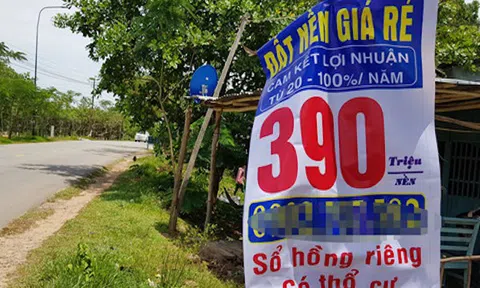 “Sập bẫy” đầu tư đất nền