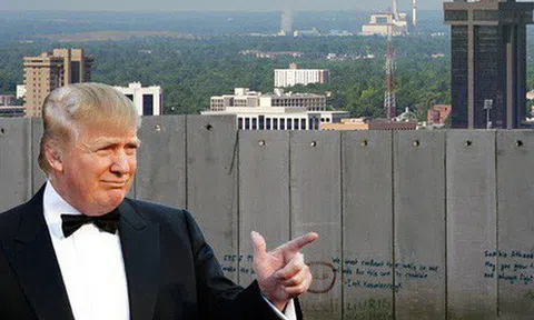 Ông Trump khôi hài ví Mỹ cần bức tường biên giới giống như tường nhà ông Obama