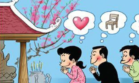 Chuyện lên chùa xin lộc đầu năm: Những gì bạn xứng đáng được nhận, không xin nó cũng đến. Những gì bạn không xứng đáng được nhận, thì xin bao nhiêu cũng chẳng có ai cho