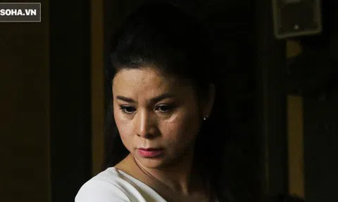 Bà Lê Hoàng Diệp Thảo bật khóc khi nói về chồng con