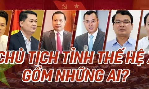 6 Chủ tịch tỉnh thế hệ 7X là những ai?