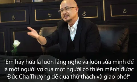 Hé lộ tin nhắn ông Đặng Lê Nguyên Vũ gửi vợ sau 49 ngày thiền định: Hãy chỉnh sửa thân - tâm để xứng đáng là vợ của người có thiên mệnh!