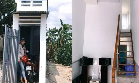 Cận cảnh bên trong ngôi nhà "siêu mỏng như lưỡi dao" khiến dân mạng choáng váng