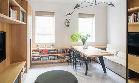 Mua căn hộ 50m2 thiếu sáng, gia chủ 'tung chiêu' khiến nhà 'lột xác'