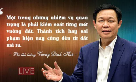 'Thành tích hay sai phạm đều từ đất mà ra'