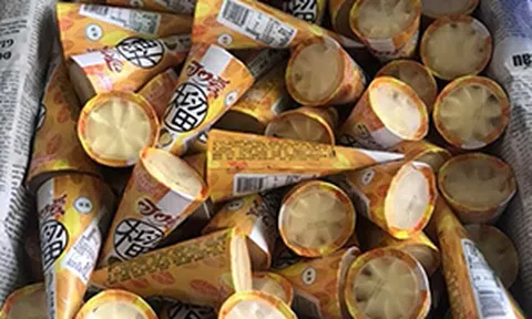 Chưa tới 3.000 đồng một cây kem Trung Quốc