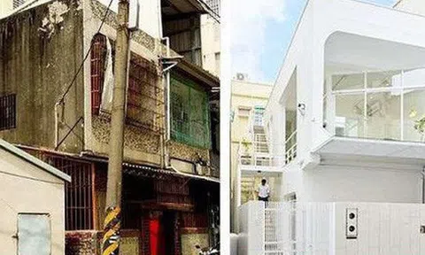 Ngôi nhà xập xệ 40 năm tuổi 'lột xác' thành không gian sống lý tưởng
