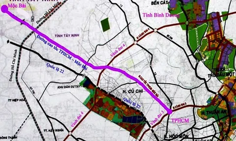 10.000 tỷ đồng cho dự án cao tốc nối TP.HCM với Mộc Bài (Tây Ninh)