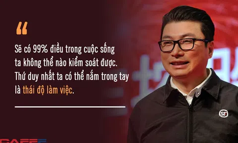 Từ tay shipper quèn đến "ông hoàng chuyển phát nhanh" khiến Jack Ma cũng phải nể, tỷ phú Vương Vệ tiết lộ nguyên tắc hàng đầu: Có nhiều tiền mà thiếu 3 chữ này, sao dám nhận là nhà lãnh đạo tài ba?