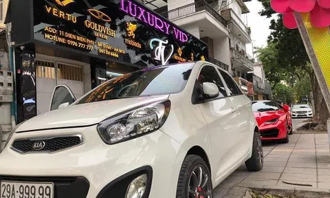Đại gia Hà Nội chi hơn 2 tỷ mua Kia Morning biển ngũ quý 9