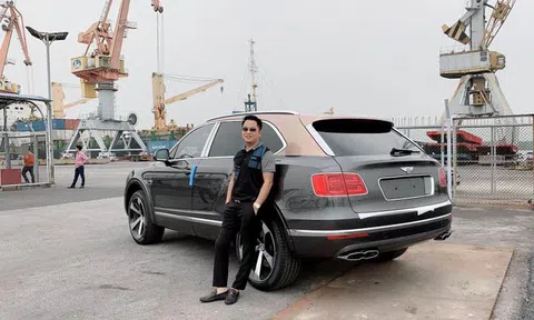 Đại gia Hoàng Kim Khánh tậu xe sang Bentley Bentayga V8