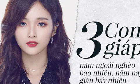 Năm ngoái nghèo bao nhiêu, năm nay được đền đáp bấy nhiêu, trong 7 tháng tới 3 con giáp này phát tài không ngừng, cuối năm cuộc sống viên mãn