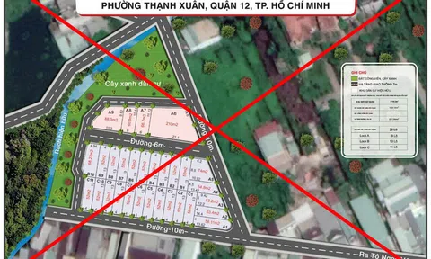 10 khu đất phân lô 'hoành tráng' rao bán nền trái phép ở quận 12