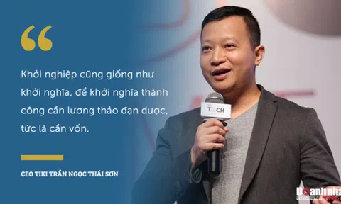 CEO Tiki Trần Ngọc Thái Sơn hiến kế giúp Starup giải quyết bài toán về tiền