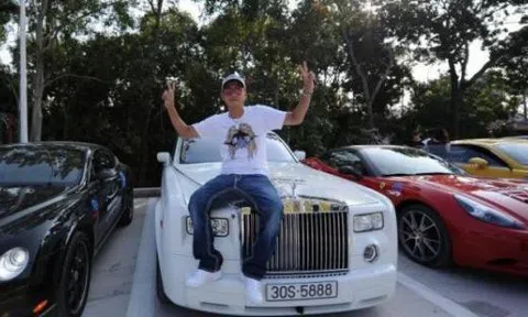 Thiếu gia trong đoàn siêu xe 330 tỷ cùng Cường ĐôLa, lấy vợ siêu mẫu giàu cỡ nào?