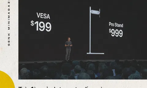 Cái chân màn hình giá nghìn đô và cách chúng ta trở thành con cờ trong tay Tim Cook