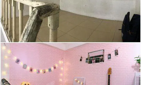 Chỉ mất gần 2 triệu, 9X đã 'cải tạo' căn phòng trọ cũ kỹ của mình thành một nơi xinh xắn không khác gì homestay