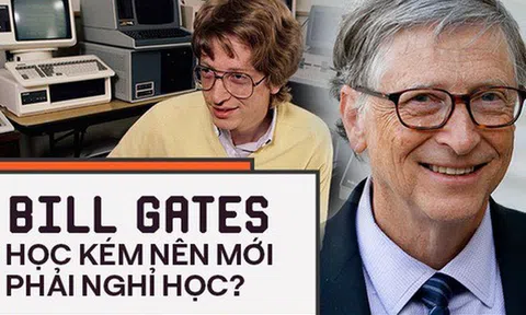 Người trẻ đua nhau bỏ học Đại học để thành tỷ phú như Bill Gates nhưng có 8 sự thật về việc học của ông không phải ai cũng biết