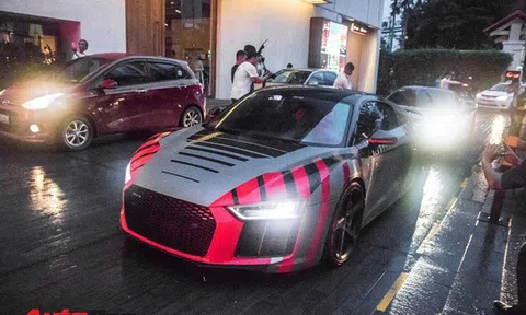 Cận cảnh dàn xe trăm tỷ tham dự đám cưới Cường 'Đô-la', Đàm Thu Trang