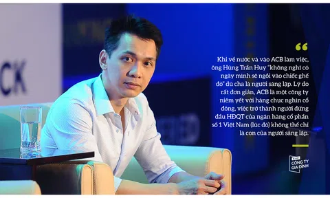 Trần Hùng Huy vị chủ tịch ngân hàng đặc biệt nhất Việt Nam