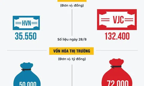 Thế so kè của Vietnam Airlines và Vietjet Air trên bầu trời