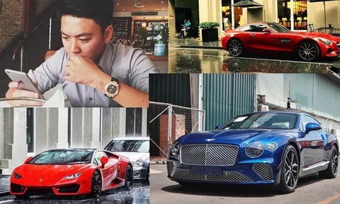Bentley Continental GT First Edition hàng độc Việt Nam về tay bạn trai tin đồn của HH Đỗ Mỹ Linh nhưng bộ sưu tập xe hiện tại còn gây choáng hơn