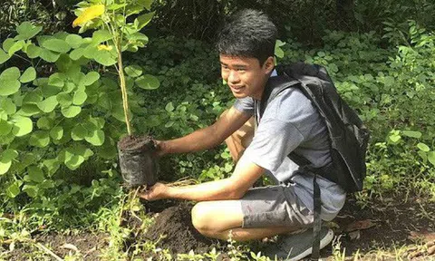 Học hành chăm chỉ thôi là chưa đủ, sinh viên Philippines còn phải trồng ít nhất 10 cây xanh mới được tốt nghiệp