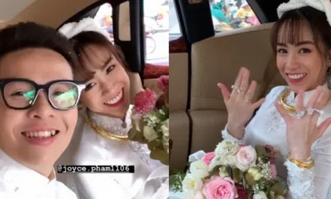 Đại gia Minh Nhựa thể hiện đẳng cấp trong đám cưới con gái: 15 siêu xe gần 100 tỷ hộ tống, ái nữ đeo sính lễ vàng và kim cương mỏi tay