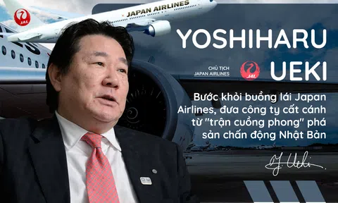 Yoshiharu Ueki: Bước khỏi buồng lái Japan Airlines, đưa công ty cất cánh từ "trận cuồng phong" phá sản chấn động Nhật Bản