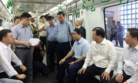 Phó Thủ tướng "truy vấn" Tổng thầu Trung Quốc trên tàu Cát Linh-Hà Đông: "Các ông hứa bao giờ làm xong?"