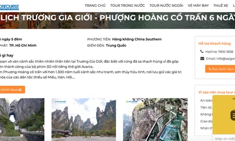 Saigontourist nói gì về ấn phẩm có 'đường lưỡi bò' giới thiệu cho khách?