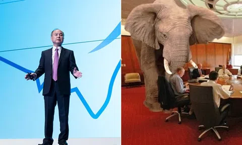 Masayoshi Son vừa có một bài thuyết trình điên rồ: Mang một ‘con voi’ vào phòng họp, ‘hoang tưởng’ rằng kỳ lân gãy sừng WeWork sẽ có lãi và tăng trưởng chóng mặt!