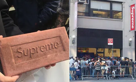 Vì sao chỉ cần có logo Supreme, người ta sẵn sàng xếp hàng mua dù đó chỉ là một cục gạch?