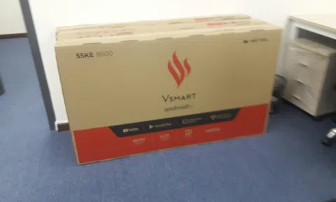 Lộ diện TV Vsmart do Vingroup sản xuất: 55 inch, chạy Android TV